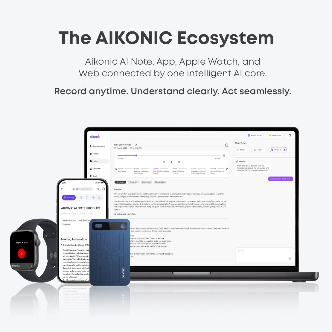 Aikonic AI Note